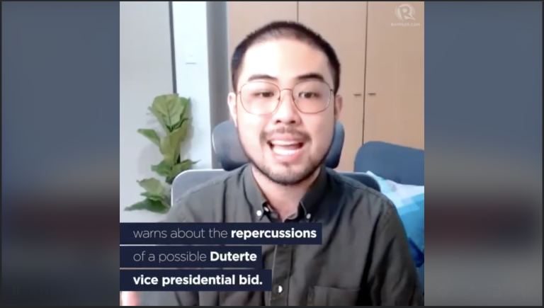 What are the dangers of a potential Duterte vice presidential bid?